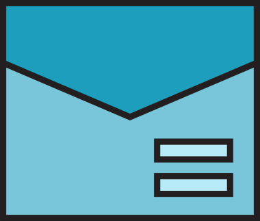 Zarf Simgesi İllüstrasyon Clipart