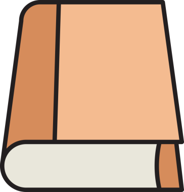 Kitap Simgesi İllüstrasyonu Clipart