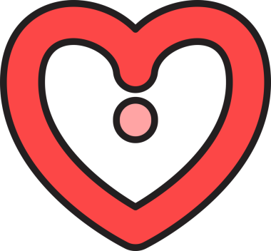 Kalp Simgesi İllüstrasyonu Clipart