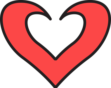 Kalp Simgesi İllüstrasyonu Clipart