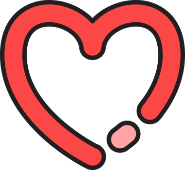 Kalp Simgesi İllüstrasyonu Clipart