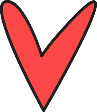 Kalp Simgesi İllüstrasyonu Clipart