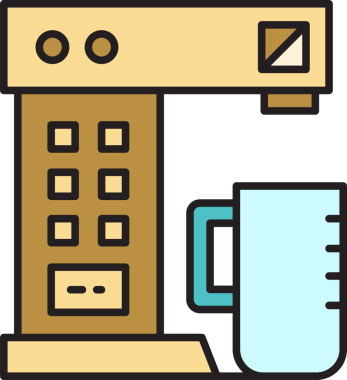 kahve makinesi resimleme