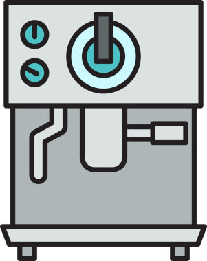 kahve makinesi resimleme