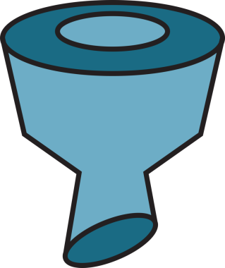 Huni Aracı Simgesi İllüstrasyonu