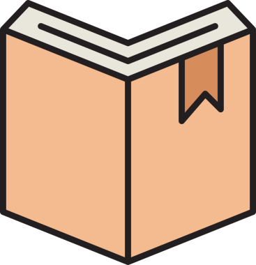 Kitap Simgesi İllüstrasyonu Clipart