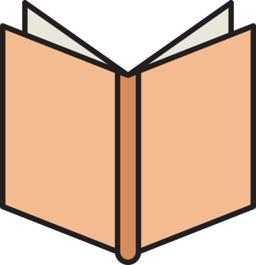 Kitap Simgesi İllüstrasyonu Clipart