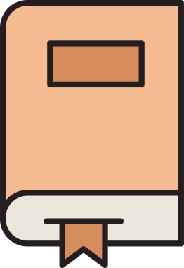 Kitap Simgesi İllüstrasyonu Clipart