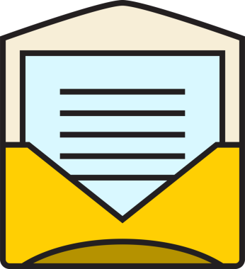 harf ve zarf simgesi