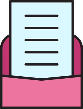 harf ve zarf simgesi