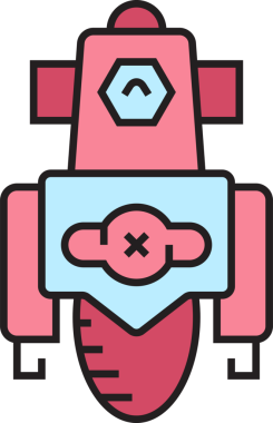 Çizgi film Robotu Avatar Clipart