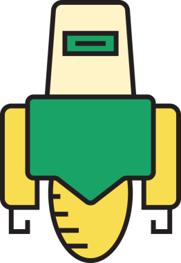 Çizgi film Robotu Avatar Clipart