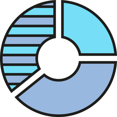 Veri Turtası Çizelgesi Simgesi