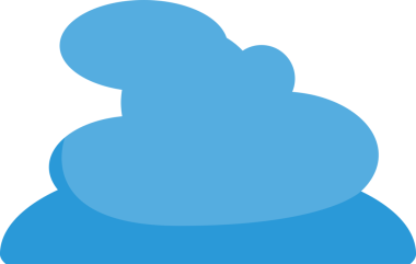 Mavi Bulutlu Resim Clipart