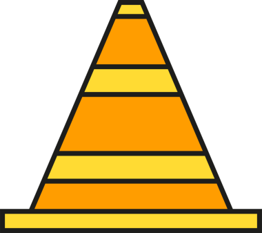 Yapım Konisi Simgesi Clipart