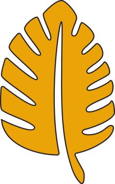 Yaprak Simgesi İllüstrasyon Clipart