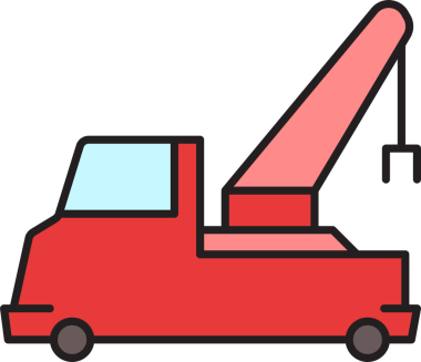 Çekici Araç Simgesi Clipart