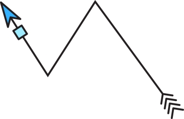 Dekoratif Ok Çizim Sembolü