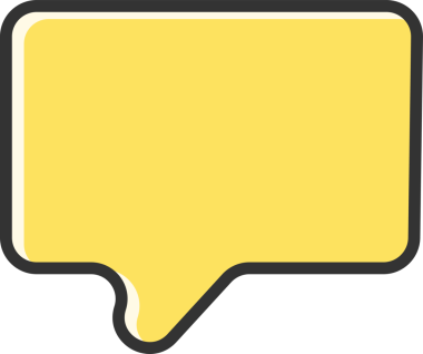 Sarı Konuşma Baloncuğu Clipart