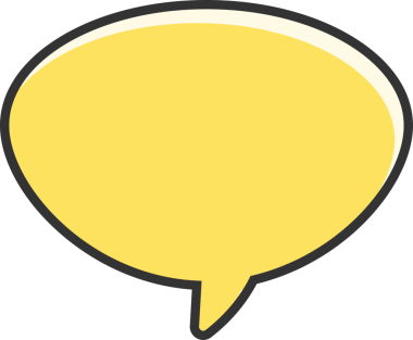 Sarı Konuşma Baloncuğu Clipart