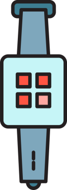 Smartwatch ve Menü Simgesi