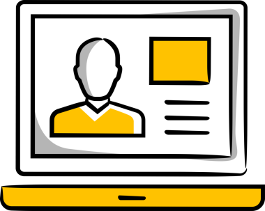 Laptop Simgesindeki Kullanıcı Profili