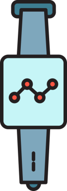 Smartwatch ve Grafik Simgesi