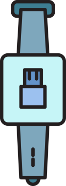 Smartwatch ve Usb Simgesi