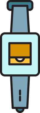 Smartwatch ve Arşiv Simgesi