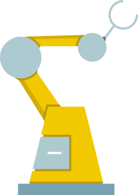 Endüstriyel Robot Kol Simgesi