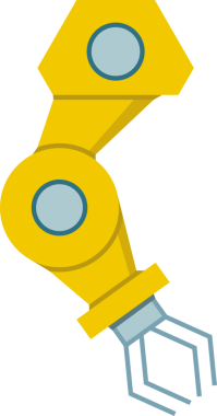 Endüstriyel Robot Kol Simgesi