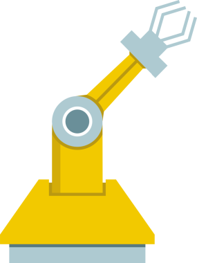 Endüstriyel Robot Kol Simgesi