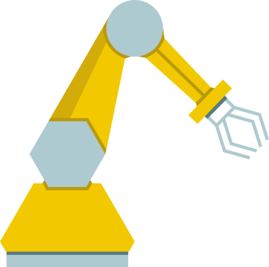 Endüstriyel Robot Kol Simgesi