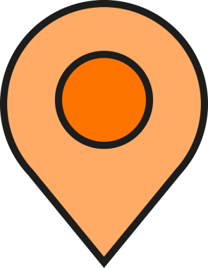 Harita iğne simgesi Clipart