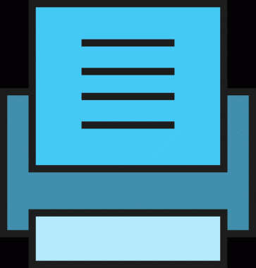 Yazıcı Simgesi İllüstrasyon Klibi