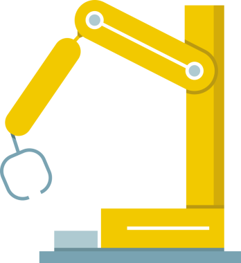 Endüstriyel Robot Kol Simgesi