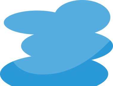 Mavi Bulutlu Resim Clipart