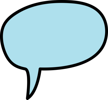 Boş Doodle Konuşma Baloncuğu