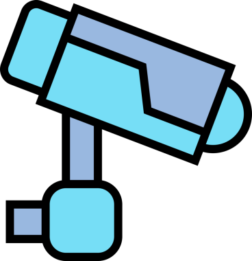 CCTV Kamera Simgesi Clipart
