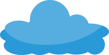 Mavi Bulutlu Resim Clipart