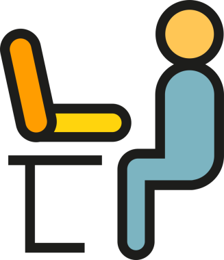 Laptop Simgesinde Çalışan İnsanlar