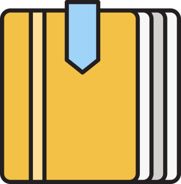 Kitap Simgesi İllüstrasyonu Clipart