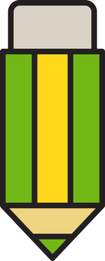 Kalem Simgesi İllüstrasyon Clipart