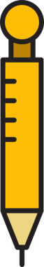 Kalem Simgesi İllüstrasyon Clipart