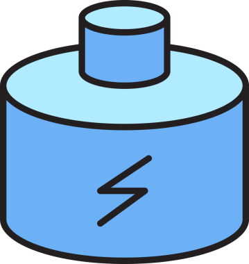 Batarya Simgesi İllüstrasyon Clipart