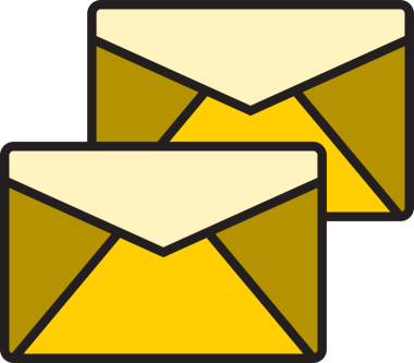 E- posta ve Haber Simgesi İllüstrasyonu