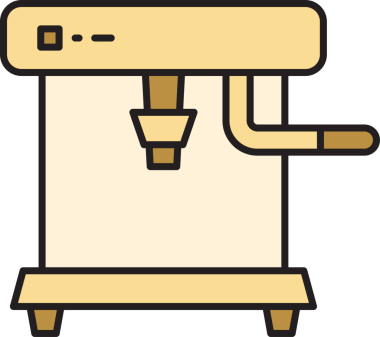 kahve makinesi simge tasarlamak