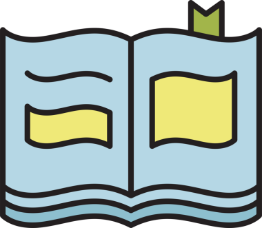 Kitap Simgesi İllüstrasyonu Clipart