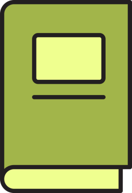 Kitap Simgesi İllüstrasyonu Clipart