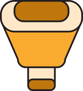 Huni Aracı Simgesi İllüstrasyonu